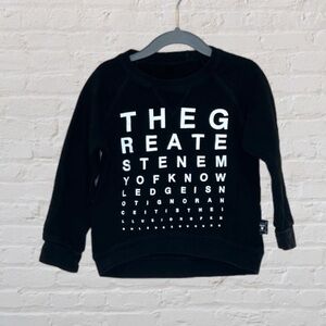 Nununu 'The Greatest Enemy of Knowledge' Sweater​